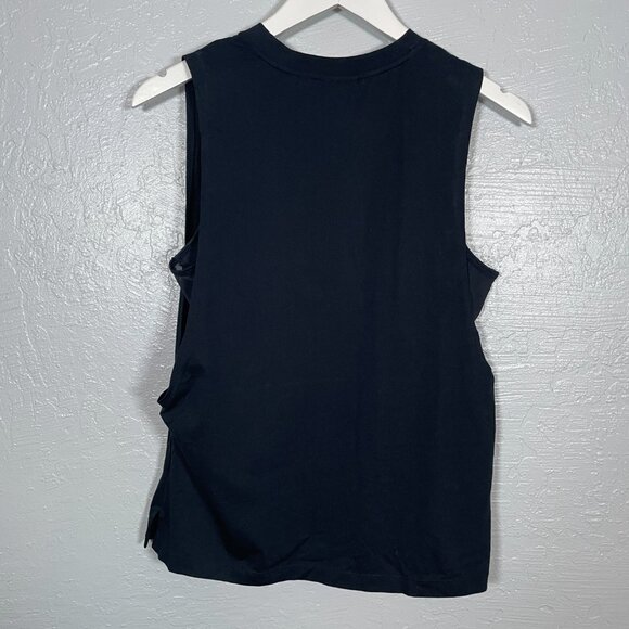 Nike ACG Women M Black NRG Layered Training Tank Top Shirt Athleisure Granola - Picture 6 of 9